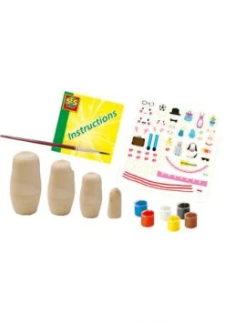 SES CREATIVE® Bastelset "Matroschkas Bemalen" Mehrfarbig -Spielzeug für Kinder Verkäufe unnamed file 1018