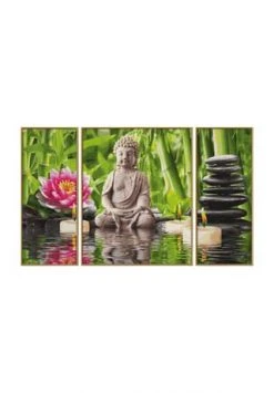 Schipper Malen Nach Zahlen Meisterklasse Triptychon - SPA Zeit Für Dich BUNT