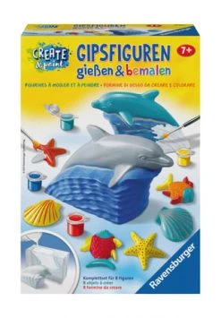 Ravensburger Create & Paint Gipsgieß-Set "Delfin" BLAU