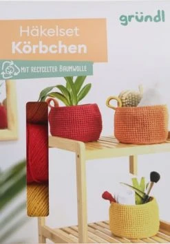 Gründl Häkelset Körbchen, 300 G ORANGE/ ROT/ CURRY -Spielzeug für Kinder Verkäufe unnamed file 1207