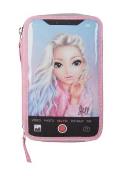 DEPESCHE Federmappe TOPModel "Selfie", Befüllt ROSA