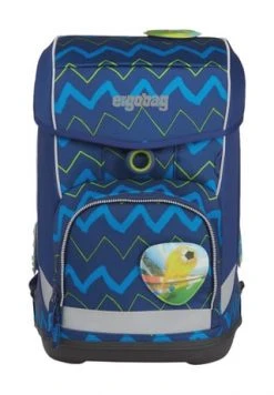 Ergobag Schulranzen-Set Blau