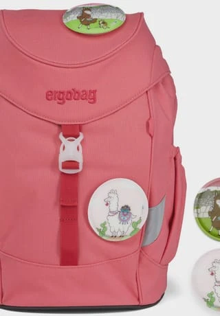 Ergobag Kinderrucksack "Bärjamas", Reflektoren, Für Kinder Hellrot 9 Ergobag Kinderrucksack "Bärjamas", Reflektoren, Für Kinder Hellrot – Bild 7