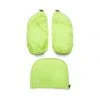 Ergobag Seitentaschen Zip-Set "Fluo LED", 3-teilig, Neonfarben Gelb