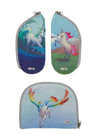 Ergobag Zippies "Einhörner", 3-er Set, Schulrucksack Zubehör, Für Kinder Einhörner 3 Ergobag Zippies "Einhörner", 3-er Set, Schulrucksack Zubehör, Für Kinder Einhörner