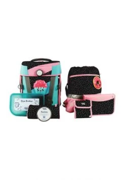 School Mood Schulranzenset Hero Air+ Ida Blau/ Rosa/ Schwarz