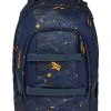 Satch Schulrucksack "pack Urban Journey", Für Kinder Schwarz/ Blau/ Orange