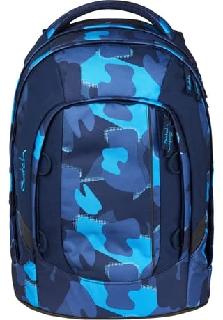 Satch Schulrucksack "pack - Troublemaker", Camouflage, Für Kinder Blau 11 Satch Schulrucksack "pack - Troublemaker", Camouflage, Für Kinder Blau – Bild 9