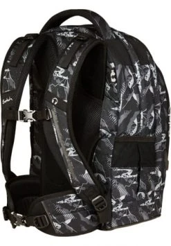 Satch Schulrucksack "pack Mountain Grid", Für Kinder Schwarz/ Grau/ Weiß -Spielzeug für Kinder Verkäufe unnamed file 1644