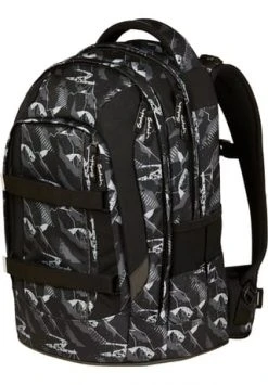 Satch Schulrucksack "pack Mountain Grid", Für Kinder Schwarz/ Grau/ Weiß -Spielzeug für Kinder Verkäufe unnamed file 1645