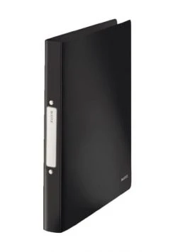 LEITZ® Ringbuch "Solid", DIN A4 SCHWARZ
