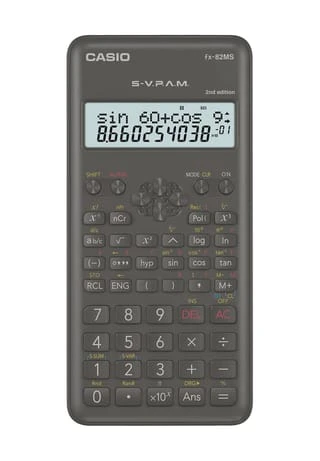 CASIO Taschenrechner FX-82MS 2, Schulrechner 2 CASIO Taschenrechner FX-82MS 2, Schulrechner -Spielzeug für Kinder Verkäufe unnamed file 1966