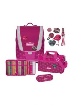 Scout® Ultra Schulranzen Set "Pink Daisy", 5-teilig PINK DAISY