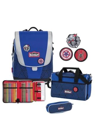 Scout® Schulranzen-Set Ultra Space, 4-teilig, Marine Black Dino 354 9 Scout® Schulranzen-Set Ultra Space, 4-teilig, Marine Black Dino 354 – Bild 7