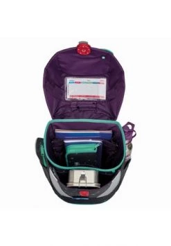 Scout® Ranzenset Sunny II LED Sternenhimmel, 4-teilig Dunkelblau/ Türkis/ Silber -Spielzeug für Kinder Verkäufe unnamed file 331