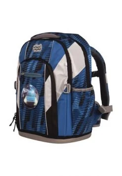 School Mood Schulrucksack-Set Loop Air+ "Matti (Polizei)", 7-teilig BLAU/ SILBER -Spielzeug für Kinder Verkäufe unnamed file 36