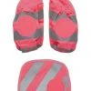 Ergobag Fluo Seitentaschen Zip-Set, Mit Reflektorstreifen PINK