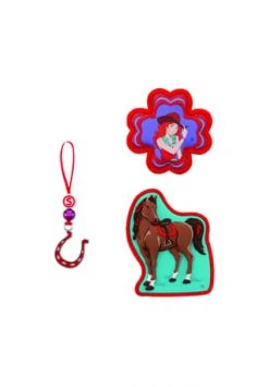 Step By Step® Rucksack Zubehör, Kletties, 3-er Set, Für Mädchen Mehrfarbig