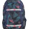 Coocazoo Schulrucksack "Cloudy Peach", Rückenpolster, Emblem, Muster-Mix, Für Mädchen BLAUGRÜN -Spielzeug für Kinder Verkäufe unnamed file 655