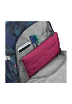 Coocazoo Schulrucksack "Cloudy Peach", Rückenpolster, Emblem, Muster-Mix, Für Mädchen BLAUGRÜN -Spielzeug für Kinder Verkäufe unnamed file 661