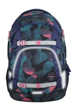 Coocazoo Schulrucksack "Cloudy Peach", Rückenpolster, Emblem, Muster-Mix, Für Mädchen BLAUGRÜN -Spielzeug für Kinder Verkäufe unnamed file 663