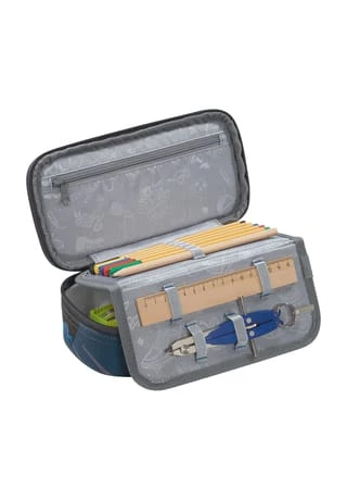 Coocazoo Schlampermäppchen "Blue Craft" BLAU 4 Coocazoo Schlampermäppchen "Blue Craft" BLAU – Bild 2