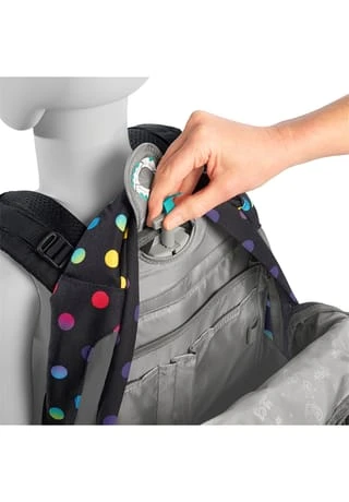 Coocazoo Rucksack "Joker", Punkte, Reflektoren, 25 L MAGIC POLKA 6 Coocazoo Rucksack "Joker", Punkte, Reflektoren, 25 L MAGIC POLKA – Bild 4