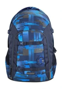 Coocazoo Rucksack "Deep Matrix" Blau/ Grau