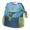 Sigikid® Rucksack "Sammy Samoa", Clipverschluss, Namensschild, Für Jungen Blau/ Hellgrün -Spielzeug für Kinder Verkäufe unnamed file 748