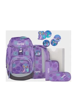 Ergobag Schulranzen Set "SchlittenzauBär", 20 Liter, 6-teilig Flieder 3 Ergobag Schulranzen Set "SchlittenzauBär", 20 Liter, 6-teilig Flieder