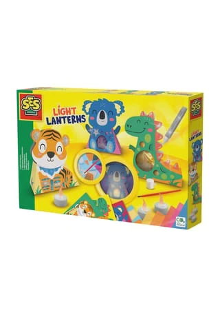 SES CREATIVE® Bastelset "Lichter-Laternen" GELB 3 SES CREATIVE® Bastelset "Lichter-Laternen" GELB